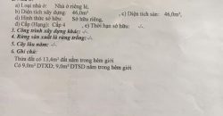 Bán nhà 1 trệt 1 lầu gốc 2 mặt tiền hẻm – Trung tâm thành phố Cần Thơ – CMT8 – 1.5 Tỷ