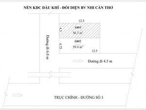 BÁN NỀN ĐẸP KDC DẦU KHÍ – ĐỐI DIỆN BV NHI ĐỒNG CẦN THƠ GIÁ TỐT [ĐÃ BÁN]