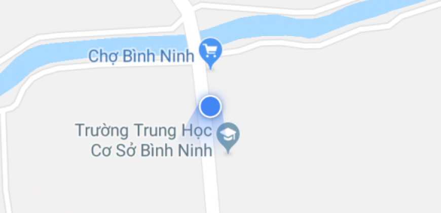 Bán mặt bằng kinh doanh đường Tỉnh Lộ 877, Bình Ninh, Chợ Gạo, Tiền Giang.