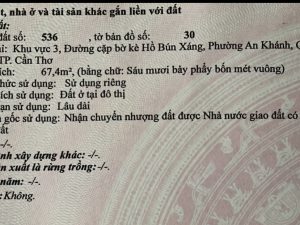 ❇ Bán Nền Thổ Cư  trục chính Hẻm 5-6-7  Hồ Bún Xáng – Ninh Kiều – Cần Thơ LH 0939868788 web: phugiadien.com ❇