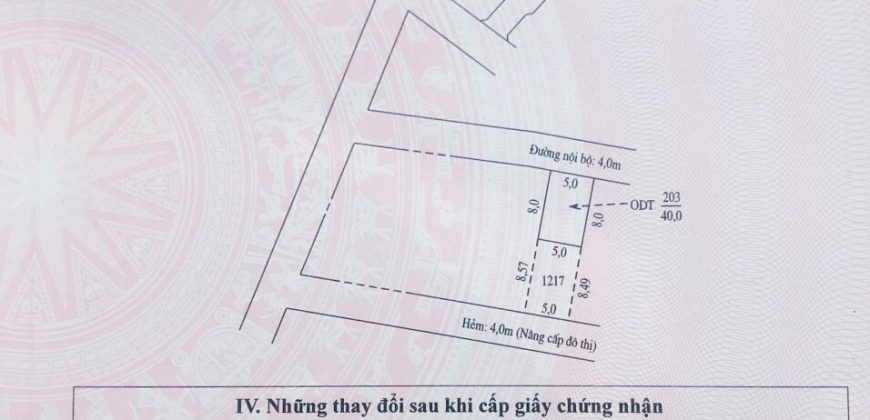 ✳CƠ HỘI SỞ HỮU CĂN NHÀ 1 TRỆT + 1 LẦU + 1 SÂN TRƯỚC NGAY TRUNG TÂM QUẬN NINH KIỀU, LH 0939868788 – Wed phugiadien.com ✳